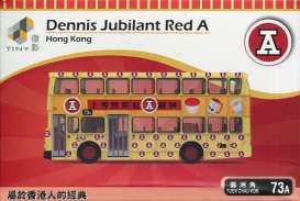 Dennis  - Jubilant Red A yellow - 1:110 - Tiny Toys - ATC64341 - tinyATC64341 | The Diecast Company