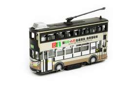Tramcars  - brown/white - 1:110 - Tiny Toys - KMBM2017079 - tinyKMBM2017079 | The Diecast Company