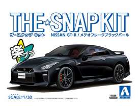 Nissan  - GT-R black - 1:32 - Aoshima - 05640 - abk05640 | The Diecast Company