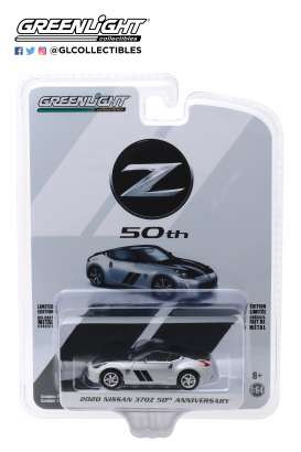 Nissan  - 370Z 2020 silver/black - 1:64 - GreenLight - 28020F - gl28020F | The Diecast Company
