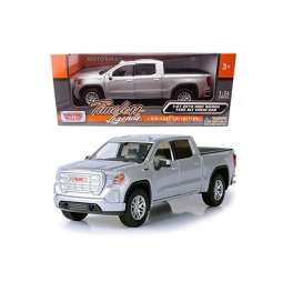 GMC  - Sierra silver - 1:27 - Motor Max - 79361 - mmax79361s | The Diecast Company