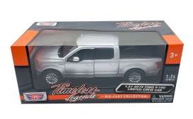 Ford  - F-150 ignot silver - 1:27 - Motor Max - 79364 - mmax79364s | The Diecast Company