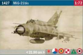 Planes  - Mic 21 Bis  - 1:72 - Italeri - 1427 - ita1427 | The Diecast Company