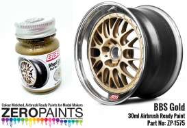 Zero Paints Paint - BBS Wheel Gold - Zero Paints - ZP1575 | The Diecast Company