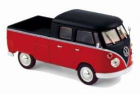 Volkswagen  - 1961 red/black - 1:43 - Norev - 840218 - nor840218 | The Diecast Company
