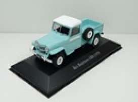 Willys  - 1000 1959 blue/turquoise - 1:43 - Magazine Models - ARG25 - magARG25 | The Diecast Company