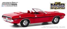 Dodge  - Challenger R/T Convertible 1970 red - 1:18 - GreenLight - 13565 - gl13565 | The Diecast Company