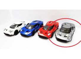 Ford  - GT 2017 silver - 1:38 - Kinsmart - KT5391Ds | The Diecast Company