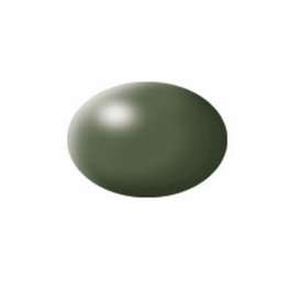 Paint  - olive green silk matt - Revell - Germany - 36361 - revell36361 | The Diecast Company