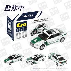 Audi  - A6 2009 green/white - 1:64 - Era - AU19A6RF09 - EraAU19A6RF09 | The Diecast Company