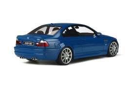 BMW  - E46 M3 2000 blue - 1:18 - OttOmobile Miniatures - ot880 - otto880 | The Diecast Company