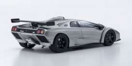 Lamborghini  - silver - 1:18 - Kyosho - KSR18509s - kyoKSR18509s | The Diecast Company
