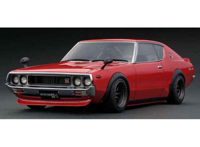 Nissan | Skyline GT-R Red | 1:18 | Ignition | IG1845 | The Diecast