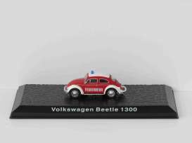 Volkswagen  - 1300 red/white - 1:72 - Magazine Models - 1300 - magfire1300 | The Diecast Company