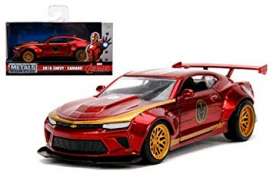 Chevrolet  - Camaro *Iron Man* 2016 red/gold - 1:32 - Jada Toys - 30298 - jada30298 | The Diecast Company