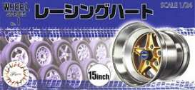 Rims & tires  - 1:24 - Fujimi - 193427 - fuji193427 | The Diecast Company
