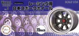 Rims & tires Wheels & tires - 1:24 - Fujimi - 193465 - fuji193465 | The Diecast Company