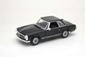 Mercedes Benz  - 230 SL black - 1:24 - Welly - 24093 - welly24093bk | The Diecast Company