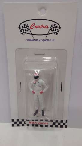 Figures diorama - white - 1:43 - Cartrix - CT014 | The Diecast Company