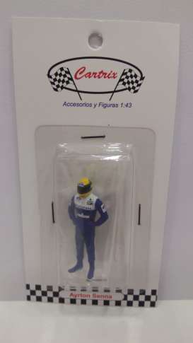 Figures diorama - blue/white - 1:43 - Cartrix - CT017 | The Diecast Company