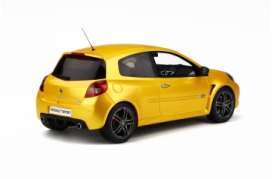 Renault  - Clio 2010 yellow - 1:18 - OttOmobile Miniatures - 350 - otto350 | The Diecast Company