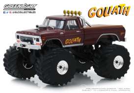 Ford  - F-250 Monster Truck 1979 brown - 1:43 - GreenLight - 88023 - gl88023GM | The Diecast Company