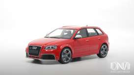 Audi  - RS3 red - 1:18 - DNA - DNA000042 - DNA000042 | The Diecast Company