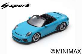 Porsche  - 2019 blue - 1:18 - Spark - 18S467 - spa18S467 | The Diecast Company