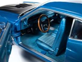 Ford  - Torino Cobra 1970 blue - 1:18 - Auto World - AMM1189 - AMM1189 | The Diecast Company