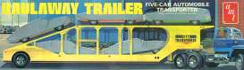 Trailer  - 5-Car Haulaway  - 1:25 - AMT - s1193 - amts1193 | The Diecast Company