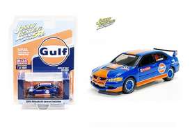 Mitsubishi  - Lancer 2004 orange-blue - 1:64 - Johnny Lightning - cp7249 - jlcp7249 | The Diecast Company