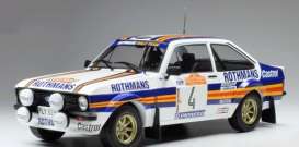 Ford  - Escort 1980 white/blue/yellow - 1:18 - IXO Models - rmc037A - ixrmc037A | The Diecast Company