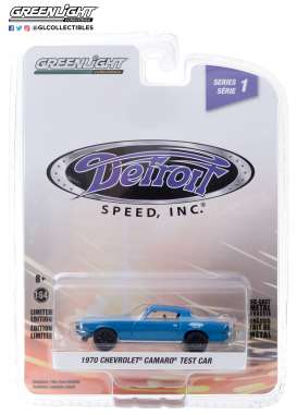 Chevrolet  - Camaro 1970 blue - 1:64 - GreenLight - 39040E - gl39040E | The Diecast Company