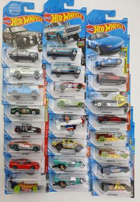 Assortment/ Mix  - various - 1:64 - Hotwheels - C4982 - hwmvC4982-96 | The Diecast Company