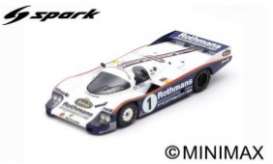 Porsche  - 956 1983 white/blue - 1:18 - Spark - 18s425 - spa18s425 | The Diecast Company