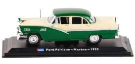Ford  - Fairlane 1955 white/green - 1:43 - Magazine Models - TX08 - magTX08 | The Diecast Company