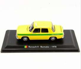Renault  - 8 1970 yellow/green - 1:43 - Magazine Models - TX14 - magTX14 | The Diecast Company