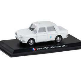 Simca  - 1000 1962 white - 1:43 - Magazine Models - TX19 - magTX19 | The Diecast Company