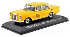 Mercedes Benz  - 200 1962 yellow - 1:43 - Magazine Models - TX28 - magTX28 | The Diecast Company