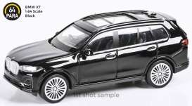 BMW  - X7 2018 black - 1:64 - Para64 - 65191 - pa65191R | The Diecast Company