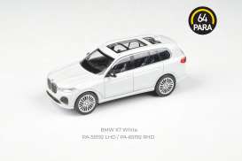 BMW  - X7 2018 white - 1:64 - Para64 - 65192 - pa65192R | The Diecast Company