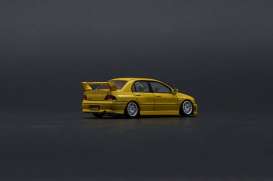 Mitsubishi  - Lancer Evo VII yellow - 1:64 - BM Creations - 64B0084 - BM64B0084rhd | The Diecast Company