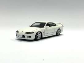 Nissan  - Silvia S15 1999 white - 1:64 - BM Creations - 64B0008 - BMDM64B0008 | The Diecast Company