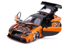 Mazda  - RX-7 F&F  1993 orange/black - 1:24 - Jada Toys - 30732 - jada253203058 | The Diecast Company