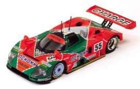 Mazda  - 1991 red/green - 1:43 - Magazine Models - spalm1991 | The Diecast Company