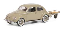 Volkswagen  - Beetle beige - 1:43 - Schuco - 2692 - schuco2692 | The Diecast Company