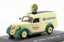 Fiat  - 1100 ELR light yellow/green - 1:43 - Magazine Models - magPubFi1951 | The Diecast Company