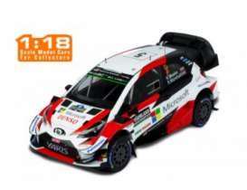 Toyota  - Yaris 2019 white/black - 1:18 - IXO Models - rmc039B - ixrmc039B | The Diecast Company