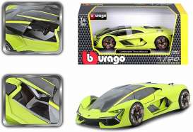 Lamborghini  - Terzo 2019 lime green - 1:24 - Bburago - 21094G - bura21094gn | The Diecast Company