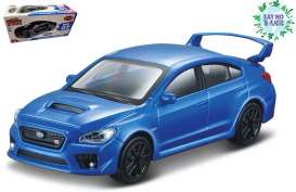 Subaru  - 2017 blue - 1:43 - Bburago - 30393 - bura30393sntp | The Diecast Company